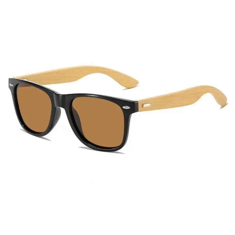 Wood Sunglasses Men Women Square Bamboo Women for Women Men Mirror Sun Glasses Oversize Retro Masculino Handmade