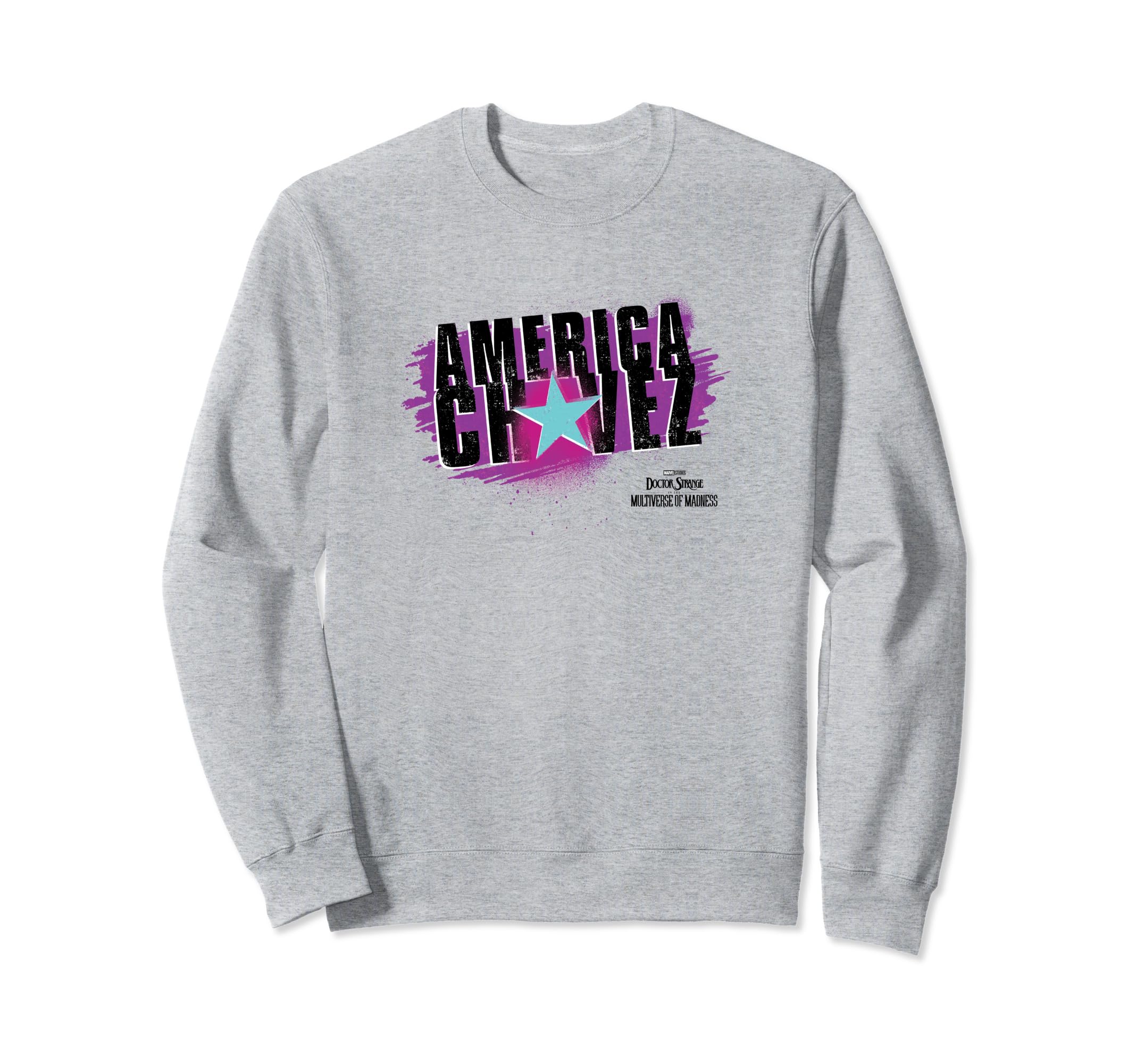 Свитшот Marvel Доктор Стрэндж в Мультивселенной Безумия с брызгами