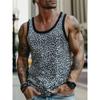 Summer Round Neck 3D Animal Pattern Printed Top Fashionable Casual Sleeveless Women's Tank Tops
