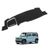 SAWAKAKI Armaturenbrettmatte für Suzuki Hustler Sun mit Innenraum-Individualisierungszubehör MR52S/MR92S, Schutz, Anti-Ermüdung, Anti-Rutsch Polyester, Logo, Zubehör,
