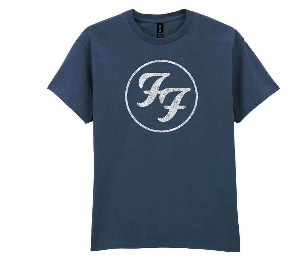 F FIGHTERS Blue Dusk TShirt ultra cotton  Alternative rock music concert Tee L