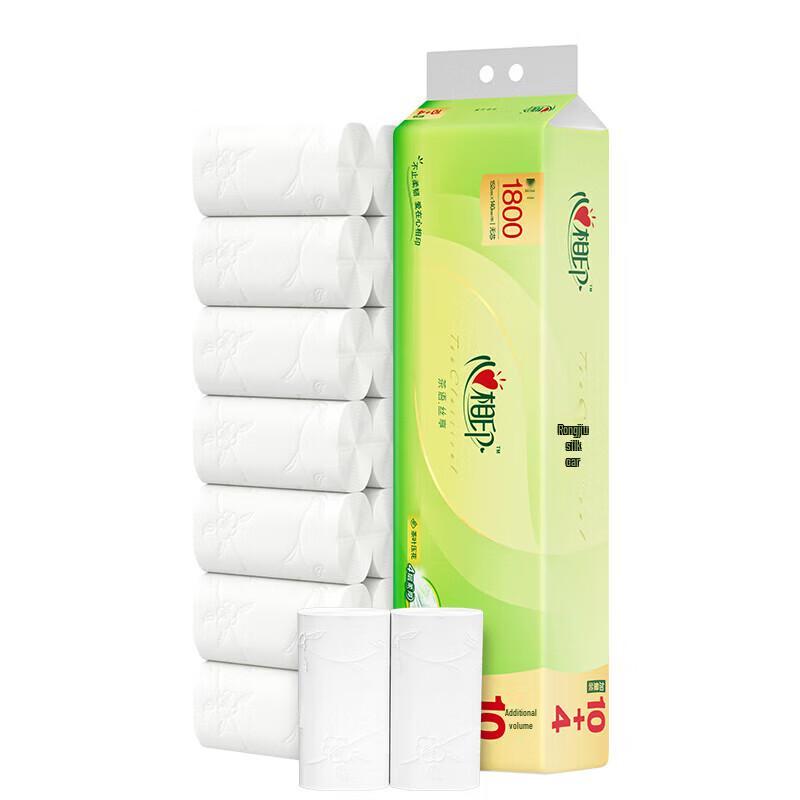 Hearttex Silk Enjoy 4-Ply Coreless Toilet Paper