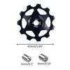 Bike Rear Derailleurs Pulleys Steel Bearing Pulleys 11T Aluminiums Alloys Jockeys Wheel Bike Part Easy Installation