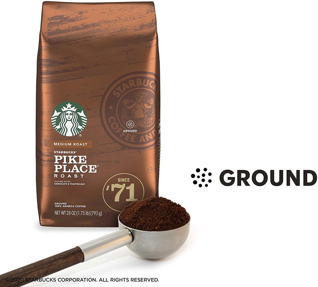 Starbucks Pike Place Roast (ground coffee) 793g