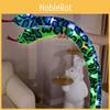 Glowing Snake Plush Toy Cartoon Stuffed Animal Doll Room Decoration Kids Gift