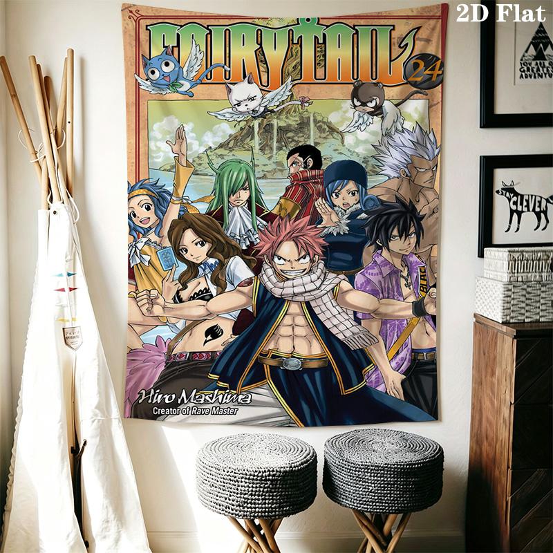 Dragon Cry Fairy Tail'S Epic Battle Threepiece Set 1 Duvet Cover 2 Pillowcase Without Core Soft And Comfortable Bedding Set