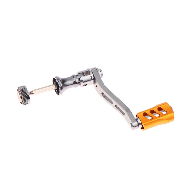 Fishing Reel Handle Grip Replacement Part Lightweight High Strength Aluminum Alloy Spinning Fishing Reel Metal Rocker