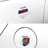 Aluminium Russia National Flag Two Headed Eagle Flag Russian Federation Moscow Car Fender Trunk Rear Decal Emblem Badge Sticker