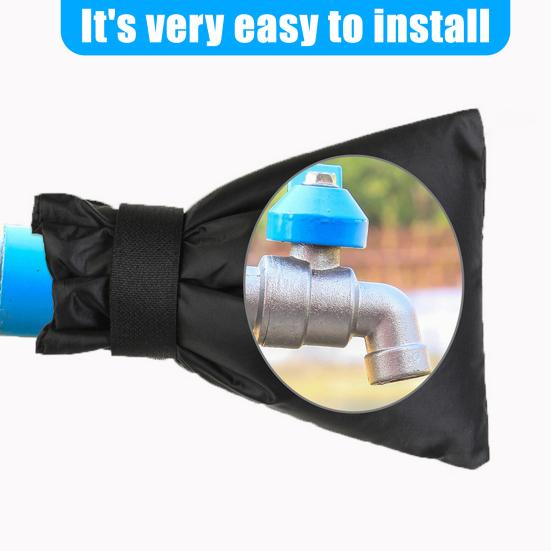 Yousheng Zimní venkovní kryt na kohoutek Ochrana proti mrazu vně Kryt na kohoutek Vodotěsný Izolovaný Kryt na výtok pro Zahradu Dvůr Hadicový ventil