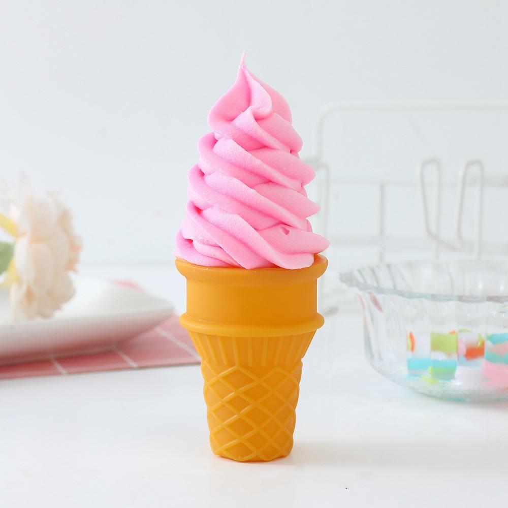 Realistic Simulation Ice Cream Crispy Artificial Food Model Ice Cream Model  Baking Decorations