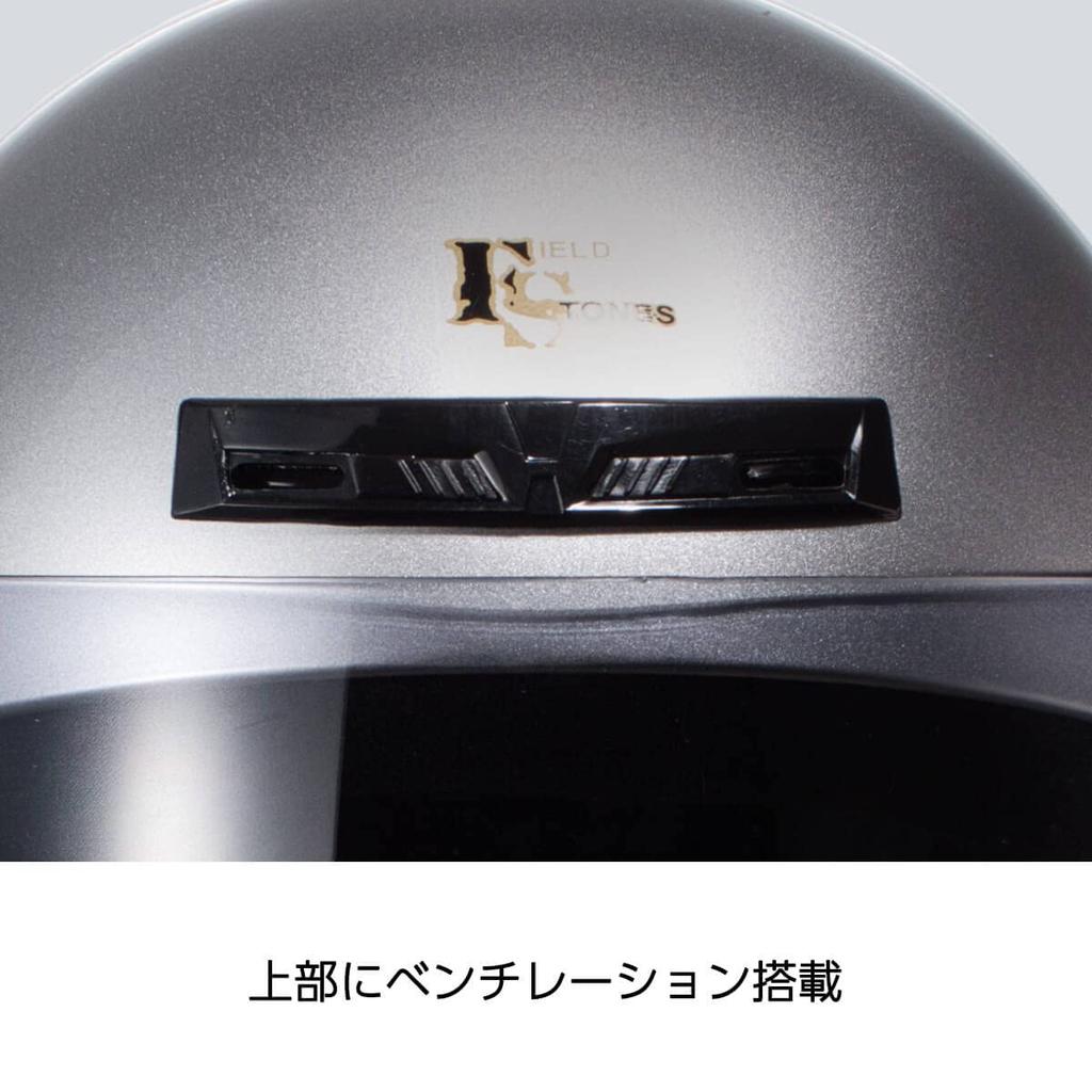 ISHINO SHOKAI Jet Motorcycle Helmet with Light Smoke SG and PSC Free Size Gunmetal Shield, FS-505, Standards, (Approx. 57-60cm),