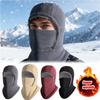 Warm Fleece Lined Balaclava for Adult Winter Windproof Face Mask for Outdoor Cycling Skiing Motorcycle Cold Weather Protection