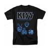 Kiss Band T-shirt Herr Dam Mode T-shirt Bomulls T-shirt Street Hip Hop Tee Unisex Camisetas Hombre Sporttoppar Rockbandströja