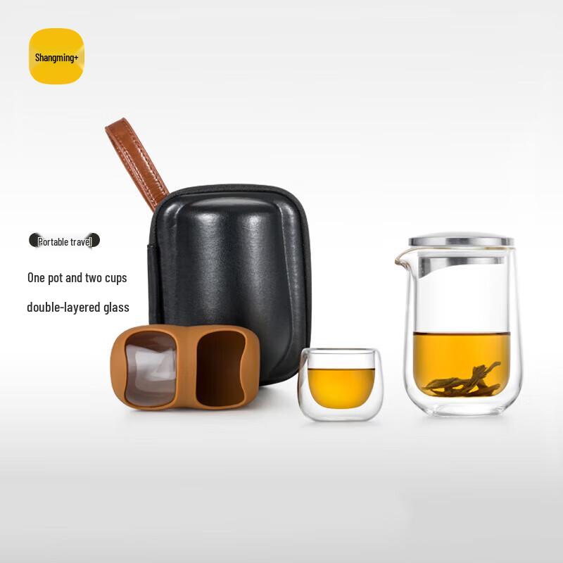 

SAMADOYO Portable Glass Quick Tea Set