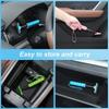 Retractable Car Rearview Mirror Wiper Portable Rainy Cleaning Supplies Rearview Mirror Water Remover Glass Rain Cleaning Tool