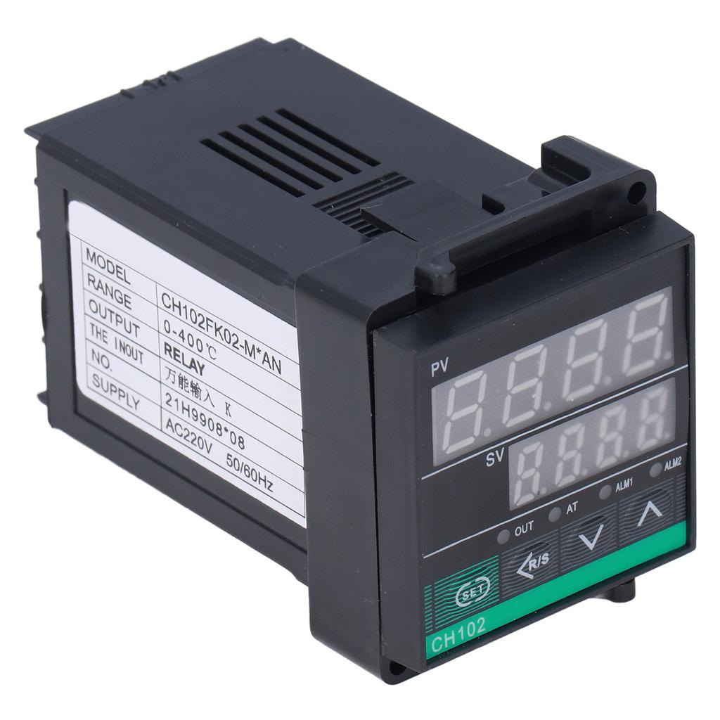PID Temperature Controller Intelligent Digital Thermostat K Type CH102FK02MxAN AC220V