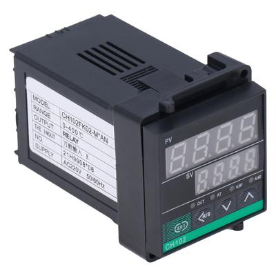 PID Temperature Controller Intelligent Digital Thermostat K Type CH102FK02MxAN AC220V
