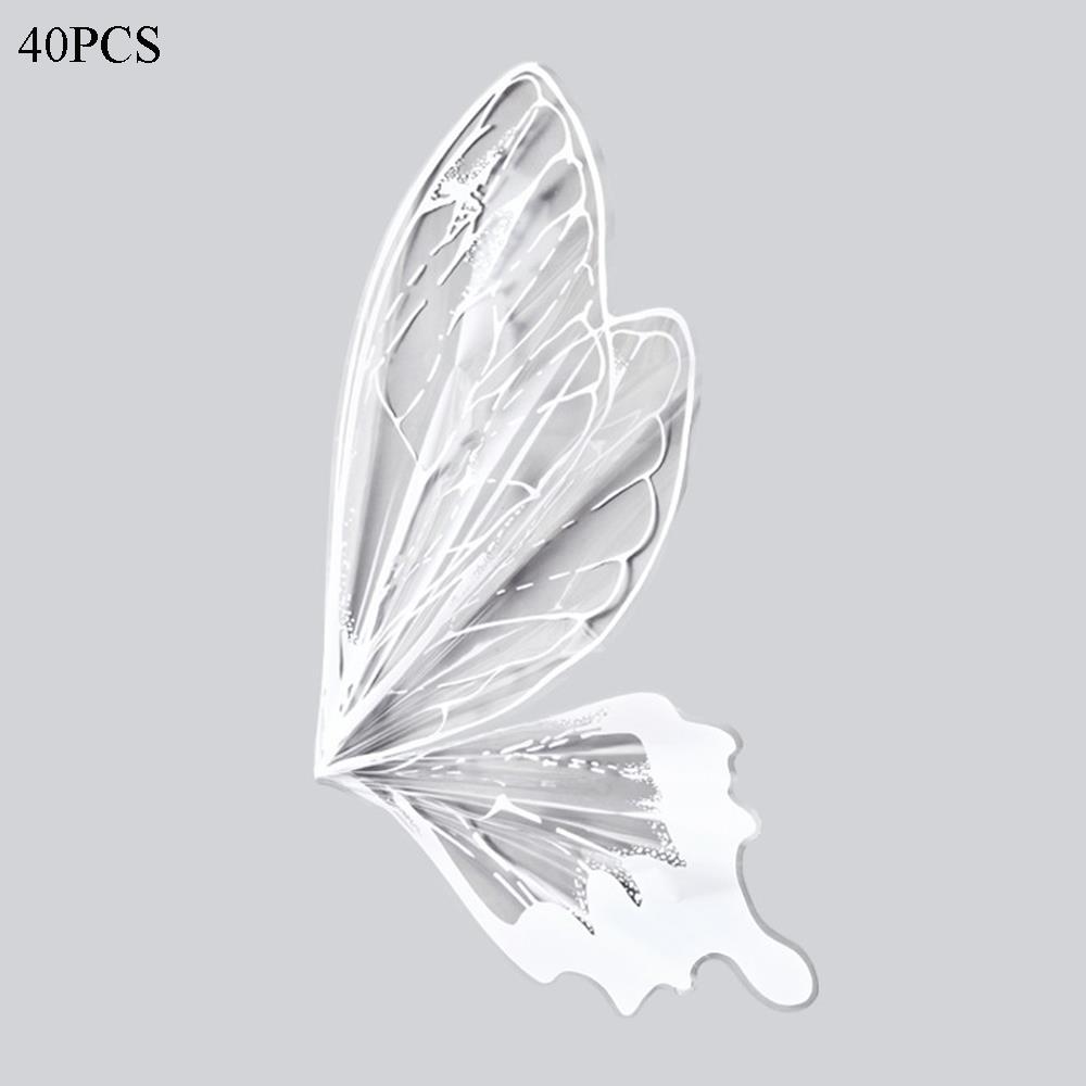 

20Pcs Butterfly Flower Wrapping Paper Film Packaging Paper Butterfly Shape Bouquet Packing Paper Colorful Birthday Party Decor 50x56cm