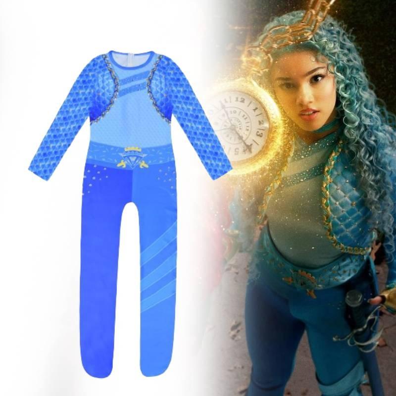 Rise Descendants The Of Red Jumpsuit Cosplay Costume Party Halloween