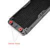 240mm G4 1 Aluminium Computer Wasserkühlungskühler für CPU LED Kühlkörper