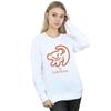 Disney Womens/Ladies The Lion King Cave Drawing Sweatshirt