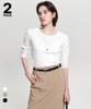 Lugkaeseuteu [2Pack] Elin Baisic T-Shirt / Elin Baisic T-Shirt_3Colors