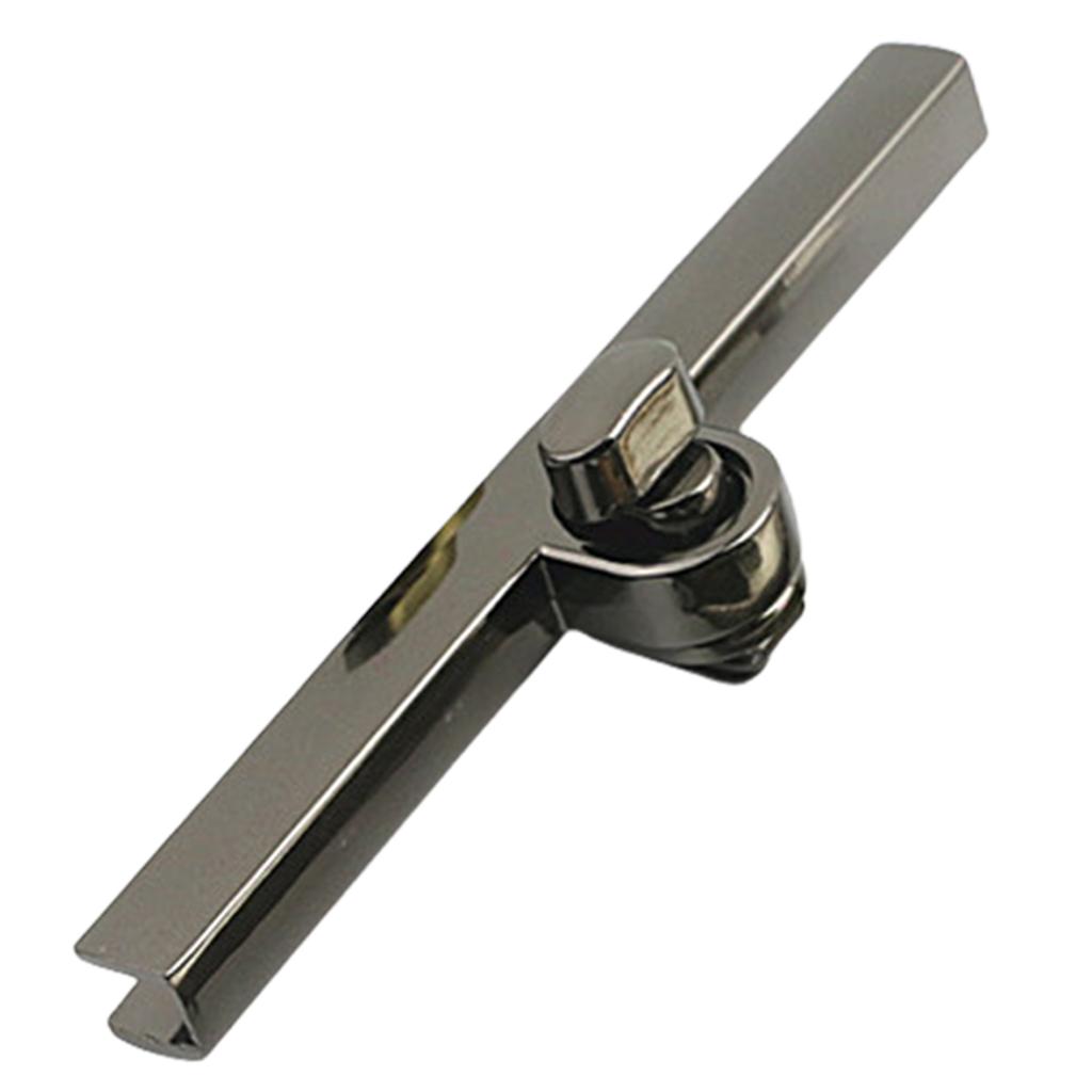 Modern 9.5CM Metal Turn Lock for DIY Handmade Bags Secure Purse Closure Accessory Purse Lock Replacement
