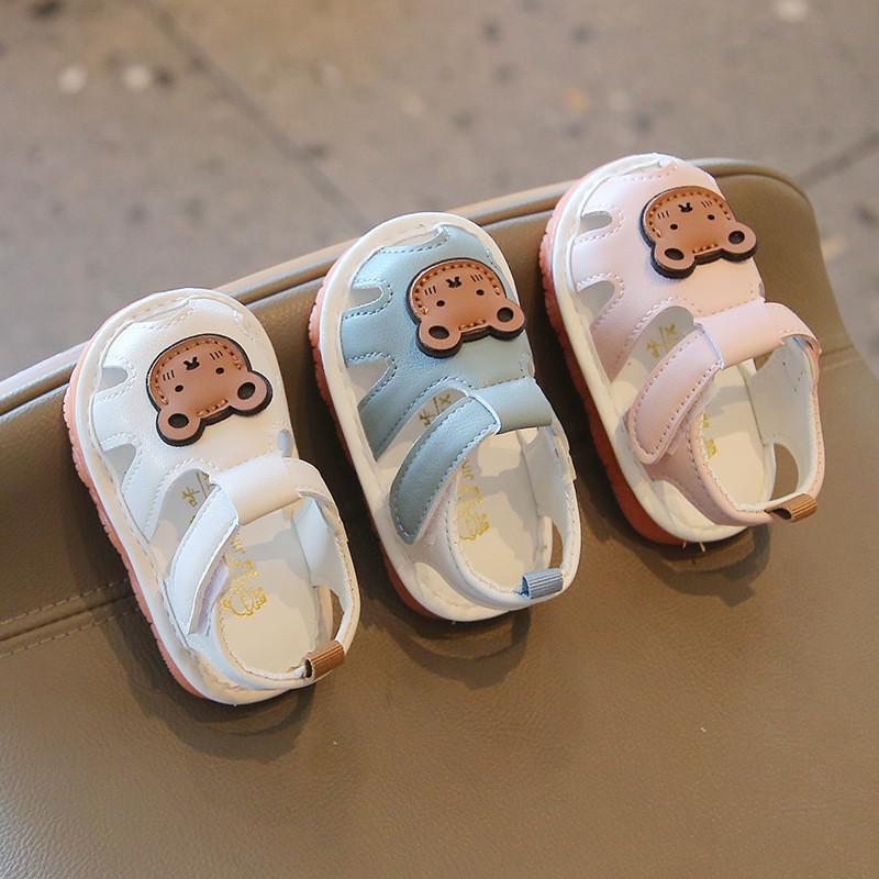Baby Summer Sandals For Infants Non Slip Soft Sole Kids Shoes Gift For 0-1 Year Old
