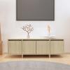 VidaXL TV Stand Sonoma Oak 120 × 30 × 40.5 Cm Chipboard