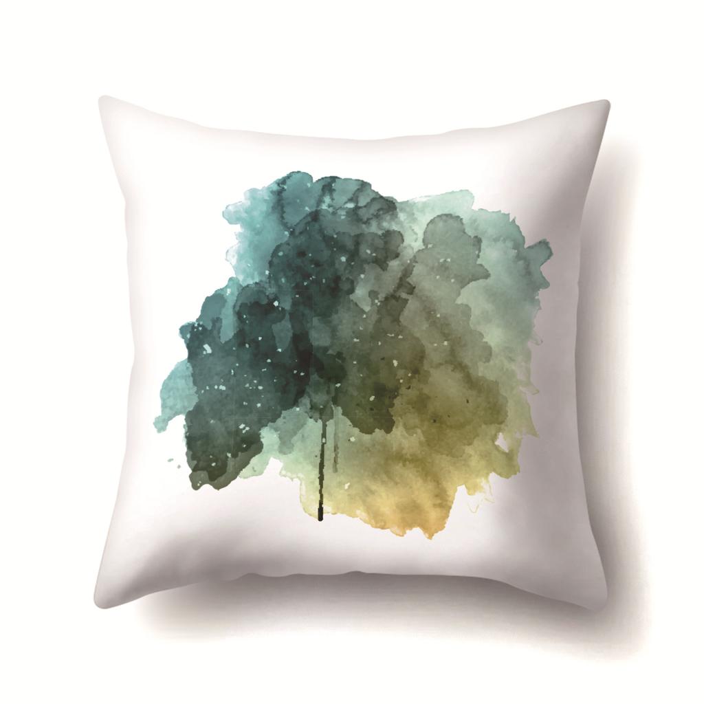 Green Cushion Cover Nordic Spring Pillow Cover Fashion Pillow Cover Living Room Office Pillow Sofa Cushion Car Seat