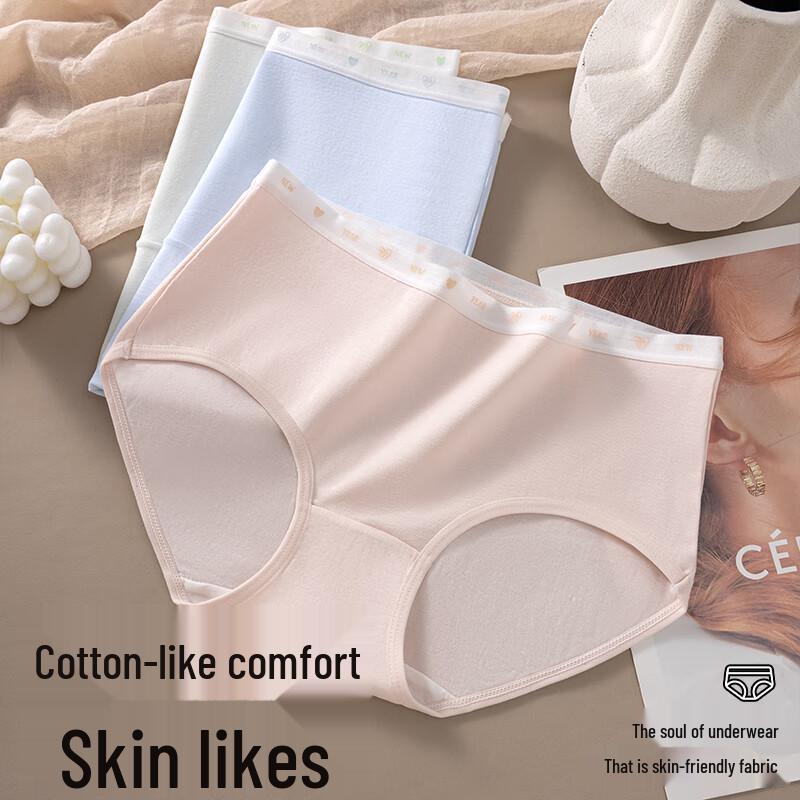 

Sangliya Women s 100% Cotton Mid-Waist Briefs, 3-Pack XL