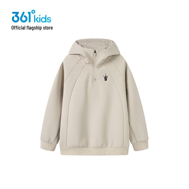 361° Boys' Casual Half-Zip Hooded Sweatshirt