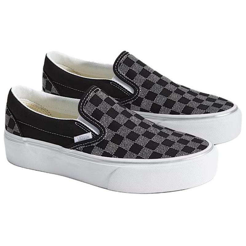Vans CLASSIC SLIP ON Skateboard Shoes Unisex Black Sneakers VN000EA9CJK
