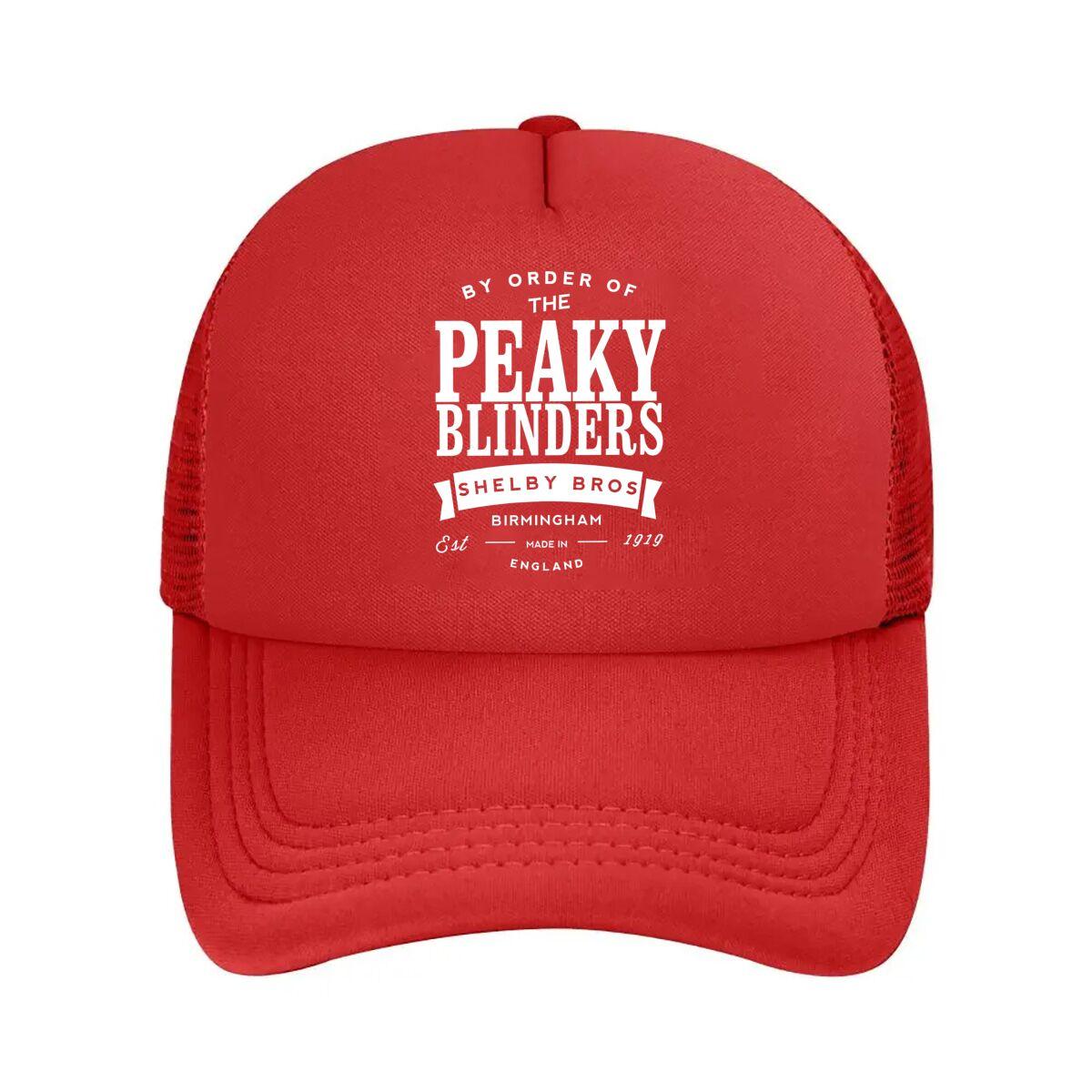 

Дизайн Peaky Blinders Shelby Bros Birmingham, посвященный популярному телесериалу и его уникальному художественному стилю. Сетчатая бейсболка One Size