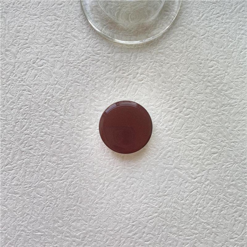 Transparent Epoxy Color Airbag Stand: Creative Desktop Tablet & Phone Ring Support with Logo.