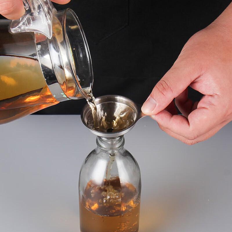 

ZISIZ Stainless Steel Wine Funnel Spoon Set