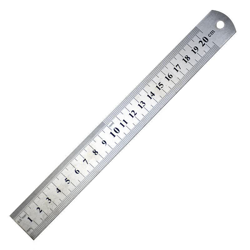 Fanxing 100cm Stainless Steel Ruler 5-Pack