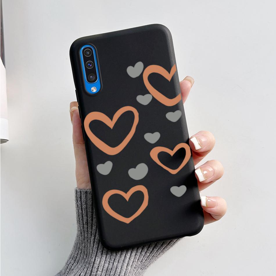 For Samsung A50 A50S A30S Case Cartoon Soft Liquid Silicone Full Protection Phone Back Cover For Galaxy A 50 50S 30S Funda Shell