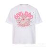 Sp5der 3D Puff Print Graphic Tee Men Loose Fit Cotton Short Sleeve T-Shirt Casual Wear