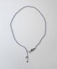 Merrymotive Lavender And Drop Pendant Necklace