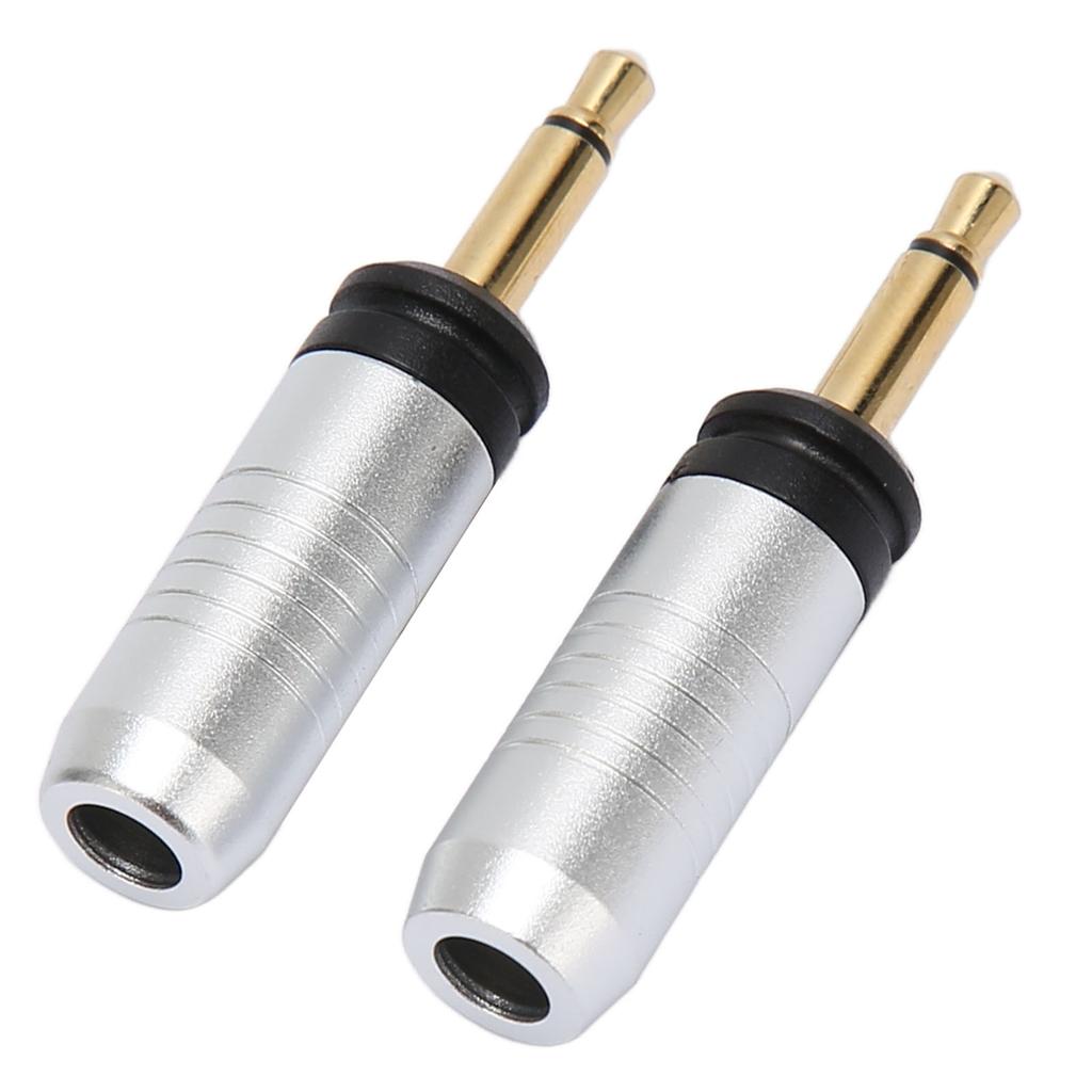 3,5mm Reparaturstecker Lötversion Vergoldet Ersatz Mono Stecker 3,5mm Stecker für Focal Clear Mg