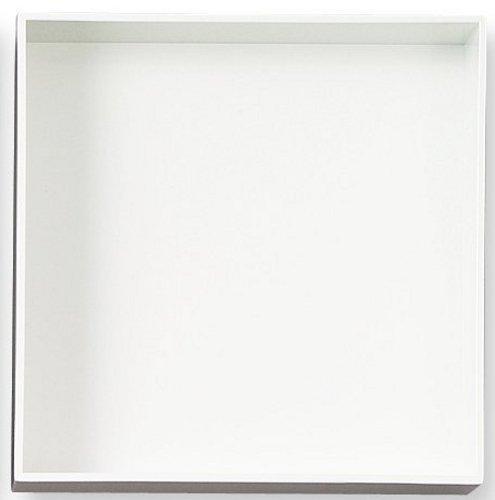 Showa Three-Tiered Jubako (Hall) Box with Seal Lid, White, Approx. 18cm H X 18cm W X 16.7cm D, Stylish, Perfect for Sports Day, Cherry Blossom Viewing