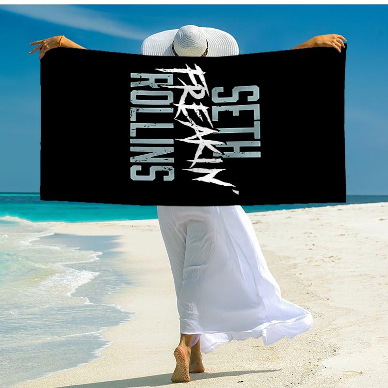 Wrestling Fashion Beach Towel: Ideal for Summer Adventures Soft, absorbent and quick drying suitable for swimming and bathing
