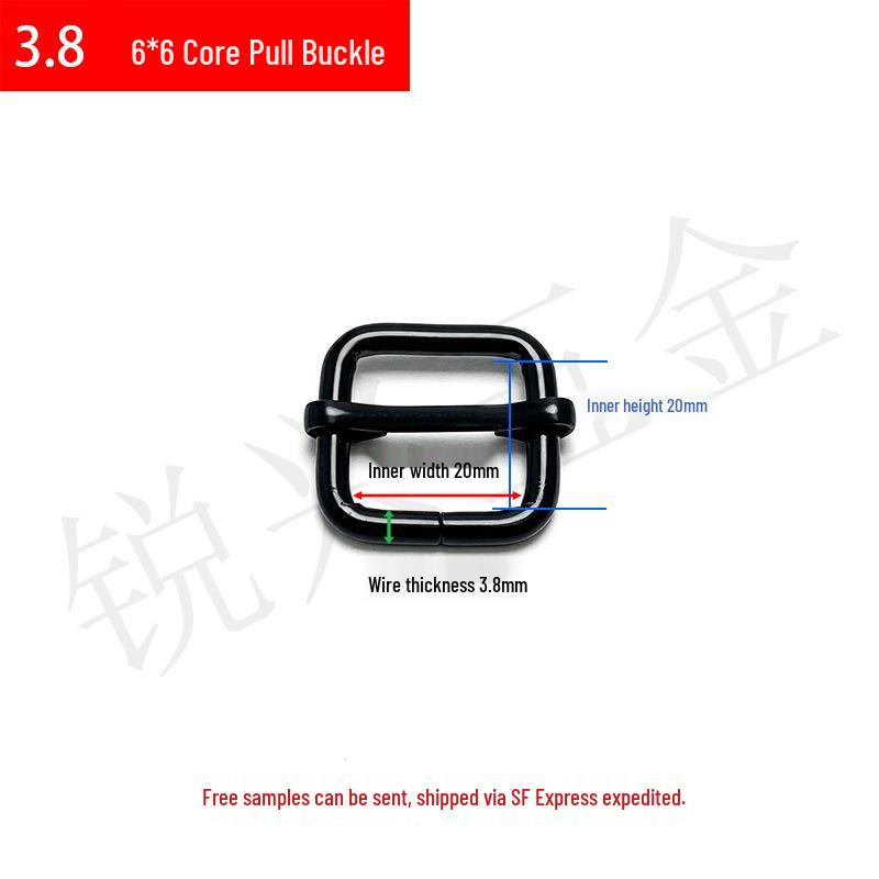 Adjustable Metal D-Ring Buckle Shoulder Strap Webbing for Luggage