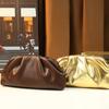 European and American New Women's Cloud Bag Dinner Bag Fashionable Pleated Women's High-end Versatile Crossbody Bag