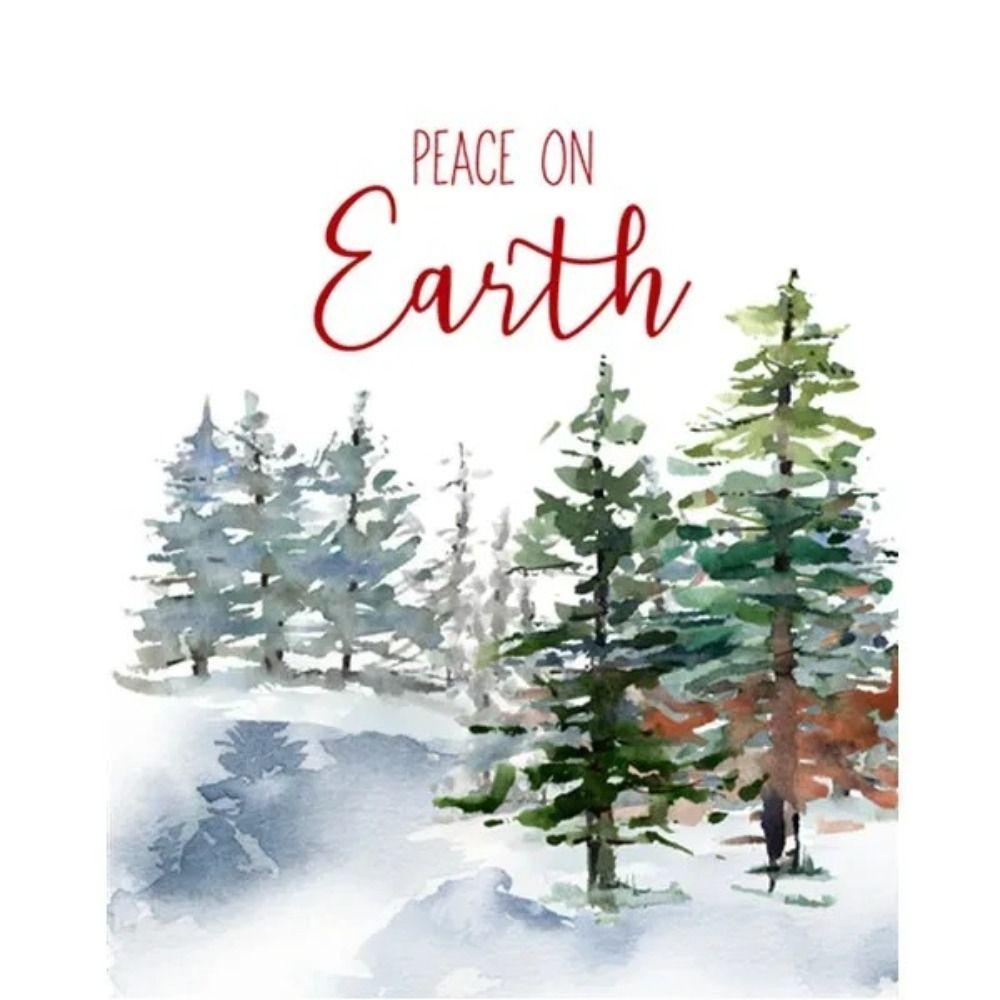 Vintage Christmas Metal Wall Decoration, Holiday Sticker Sign