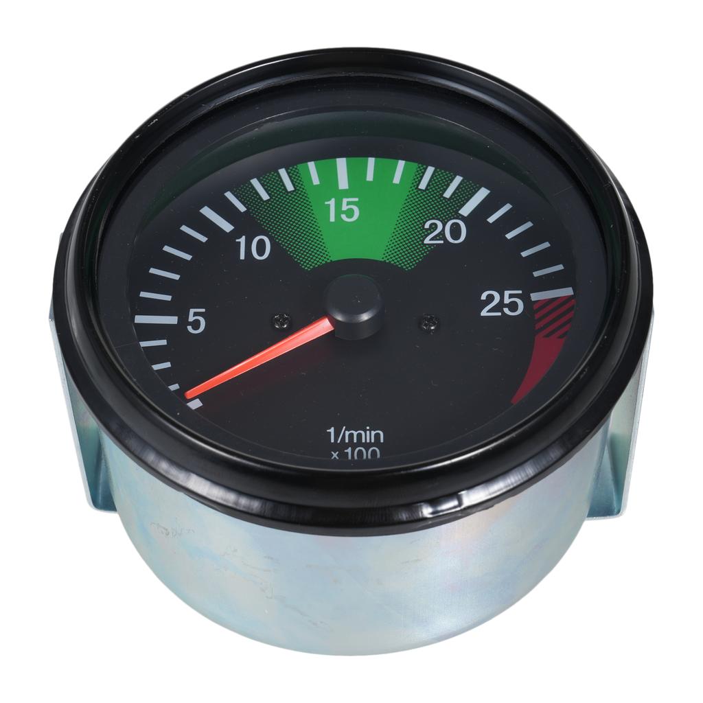 12V Tachometer Gauge 3.75inch 02500RPMmin Tachometer 637HZ Car Motorcycle Tachometer Gauge
