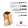 Berlinger Haus Bh-2805 Knife Set In Bamboo Block