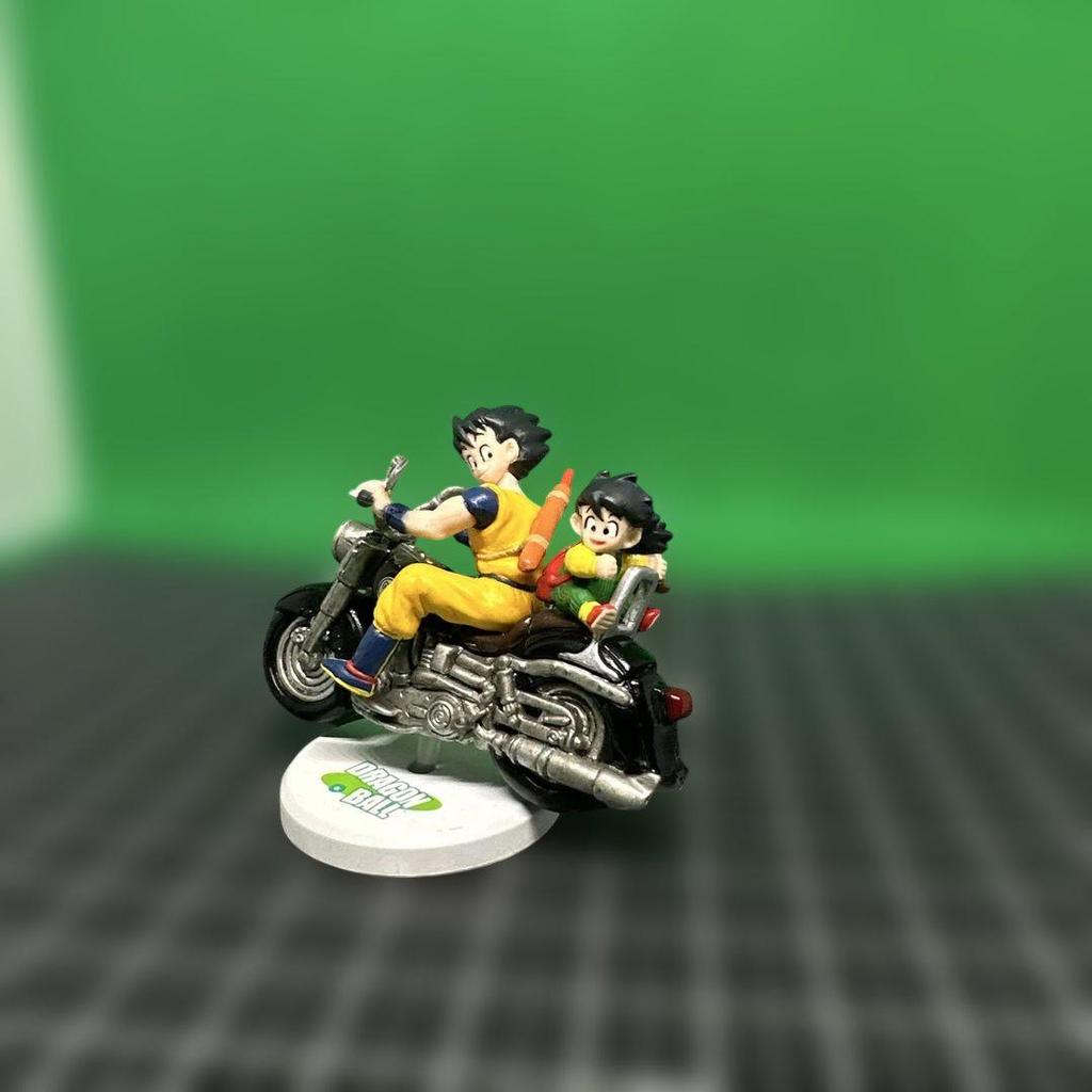 [USED] Goku and Gohan Motorcycle Two-Seater Figure Rare Dragon Ball