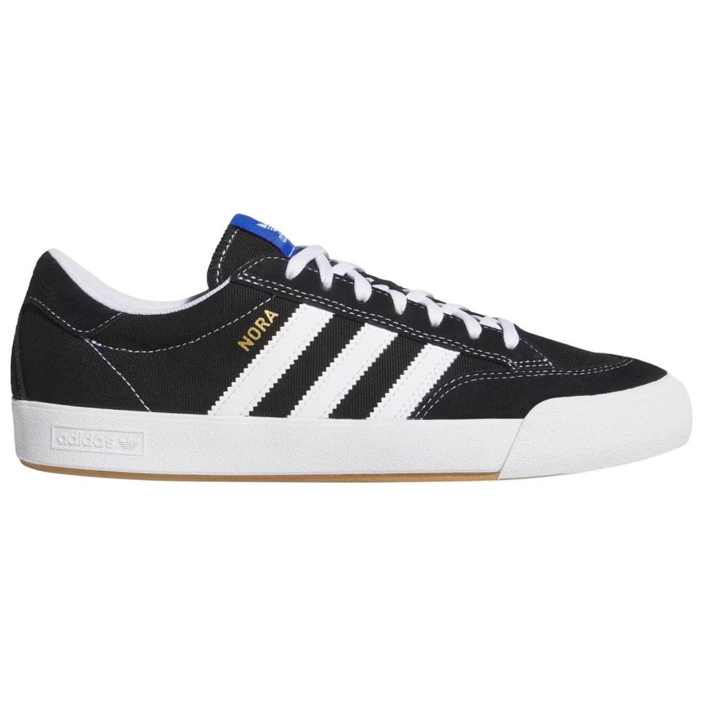 Adidas Originals Nora Skateboard Shoes Unisex Black White HQ7537